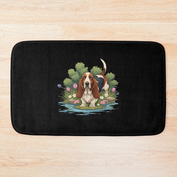 Item preview, My Dear Friends, Merry Christmas,Hunting Sporting Dog Breeds Art, Beagle, Pointer, Setter, Basset Hound, Cocker Spaniel, Weimaraner , Dog Lover Gift, Classic Canine Design designed and sold by chipmuckdesignn.