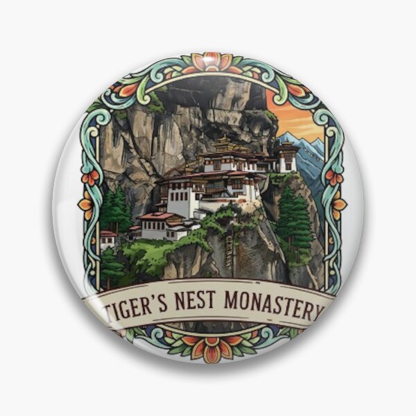 Item preview, TIGER'S NEST MONASTERY designed and sold by likbatonboot.