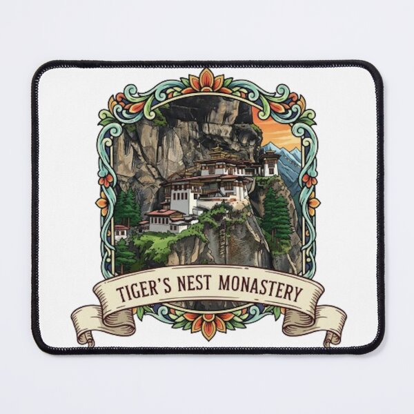 Item preview, TIGER'S NEST MONASTERY designed and sold by likbatonboot.