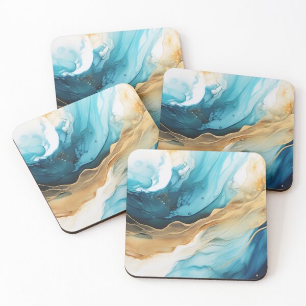 Item preview, Fluid colors create serene waves designed and sold by anytka.