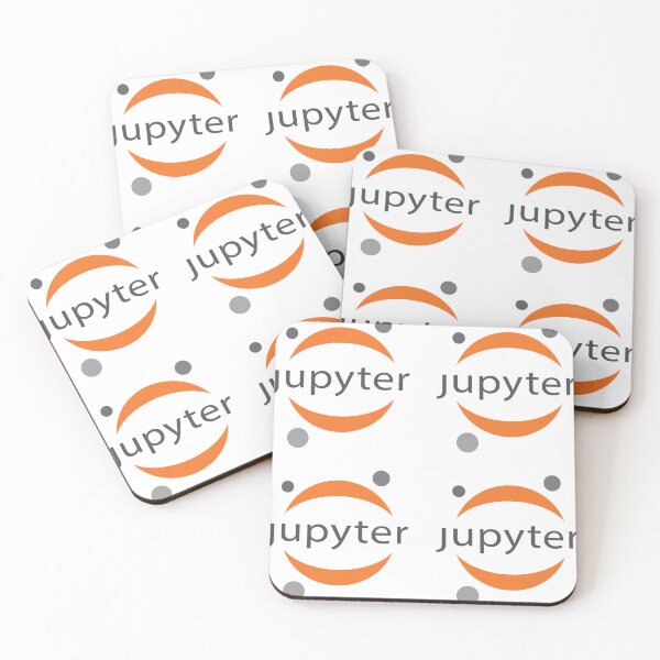 Item preview, Jupyter Notebook Wordmark 4x designed and sold by GlassySteel.