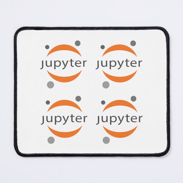Item preview, Jupyter Notebook Wordmark 4x designed and sold by GlassySteel.