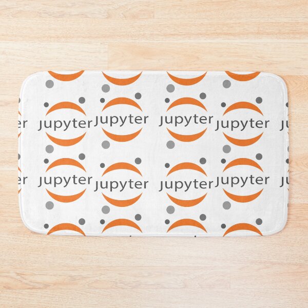 Item preview, Jupyter Notebook Wordmark 4x designed and sold by GlassySteel.