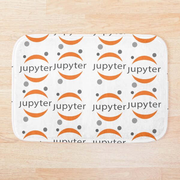 Item preview, Jupyter Notebook Wordmark 4x designed and sold by GlassySteel.