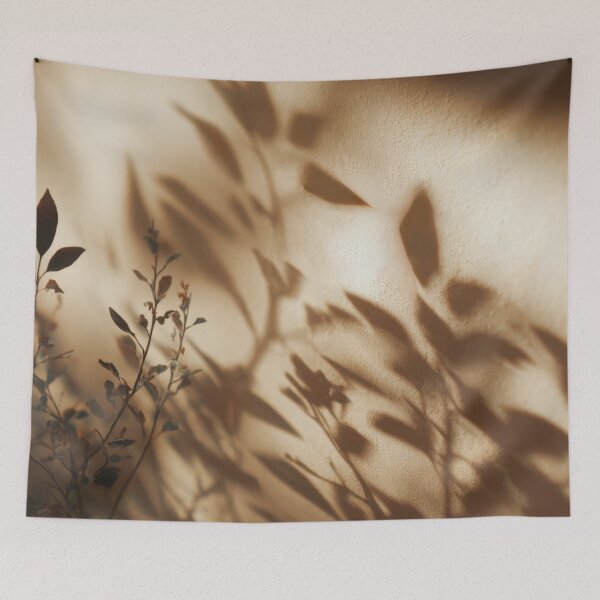 Item preview, Plant shadows on a sunset wall designed and sold by anytka.