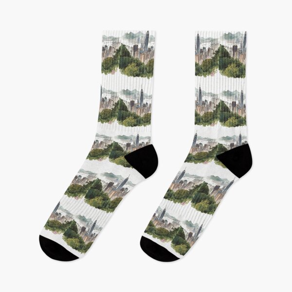 Item preview, HongKong Skyline with Kowloon Waterfront designed and sold by PomandLeo.