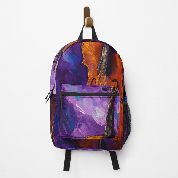 Item preview, Violin and Cello Against Purple Background designed and sold by Joey Santiago.