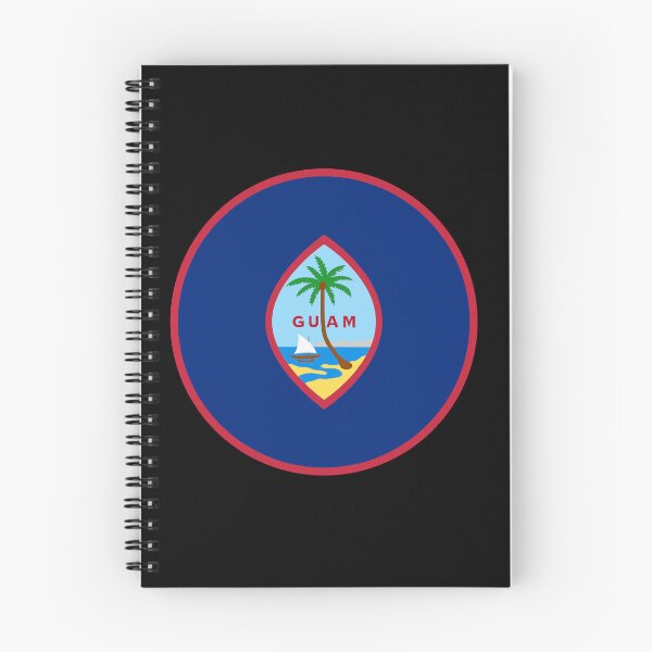 Item preview, Guam Territorial Flag Round Emblem designed and sold by NTGUILTY.