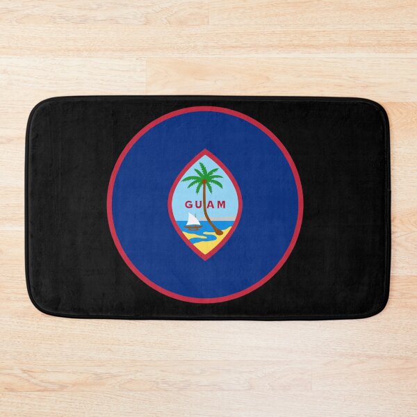 Item preview, Guam Territorial Flag Round Emblem designed and sold by NTGUILTY.