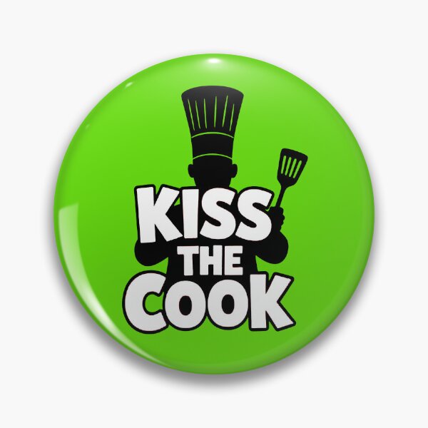 Item preview, Kiss The Cook. Funny Cooking Quote. Gift For Dad designed and sold by DesignHouse07.