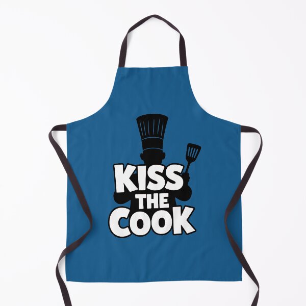 Item preview, Kiss The Cook. Funny Cooking Quote. Gift For Dad designed and sold by DesignHouse07.