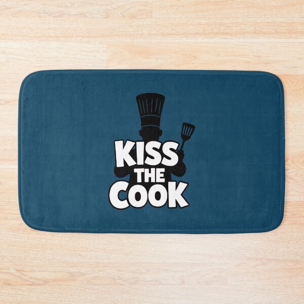 Item preview, Kiss The Cook. Funny Cooking Quote. Gift For Dad designed and sold by DesignHouse07.
