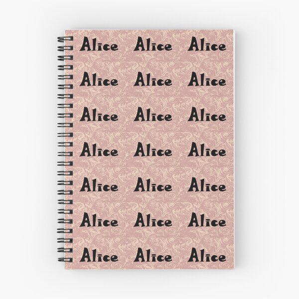 Item preview, Alice Name Design - Cute Font, Minimalist, with Black Lettering :) designed and sold by Myriel-Myriel.