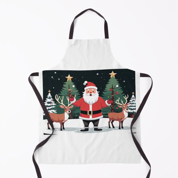 Item preview, Santa Claus with his reindeer designed and sold by Doniia.