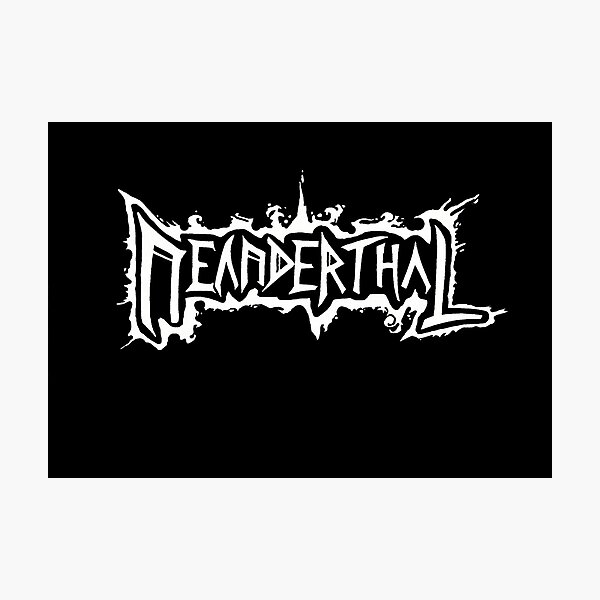 Item preview, The Neanderthal logo designed and sold by NeanderthalUK.