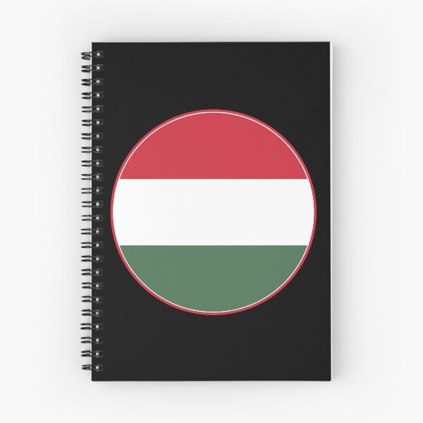 Item preview, Hungary Flag Round Design designed and sold by NTGUILTY.