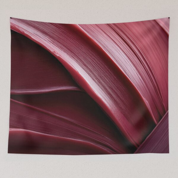 Item preview, Vibrant red paint strokes on canvas designed and sold by anytka.