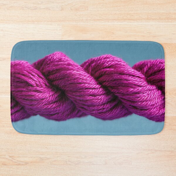 Item preview, Twisted pink yarn for crafts designed and sold by anytka.