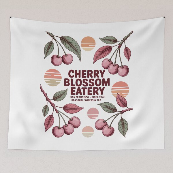 Item preview, Cherry Blossom Eatery designed and sold by SignumShop.