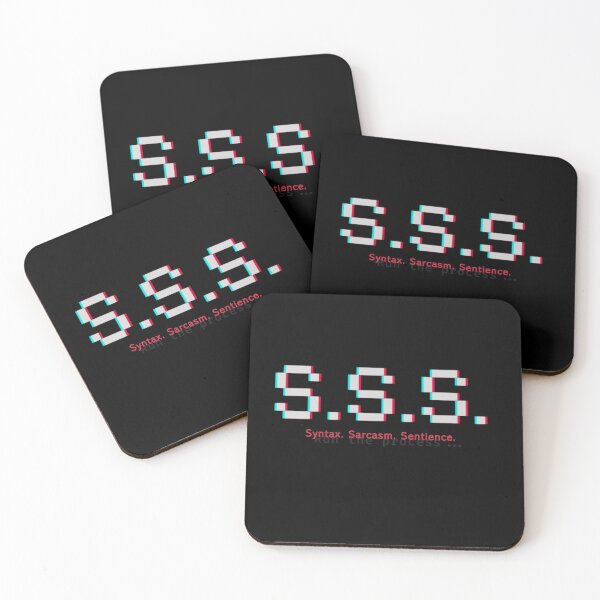 Item preview, Tech Aesthetic Sarcasm T-Shirt | S.S.S. Manifesto Glitch Design | Coding Humor Poster | Run The Process Dev Gift designed and sold by S.S.S.
