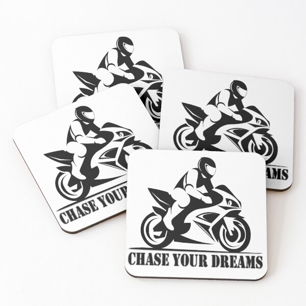 Item preview, Speed Racer Line Art – Minimalist Motorcycle Rider Design designed and sold by O2 Artistry.