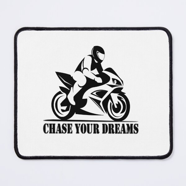 Item preview, Speed Racer Line Art – Minimalist Motorcycle Rider Design designed and sold by O2 Artistry.