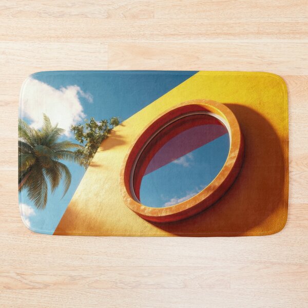 Item preview, Tropical round window designed and sold by anytka.