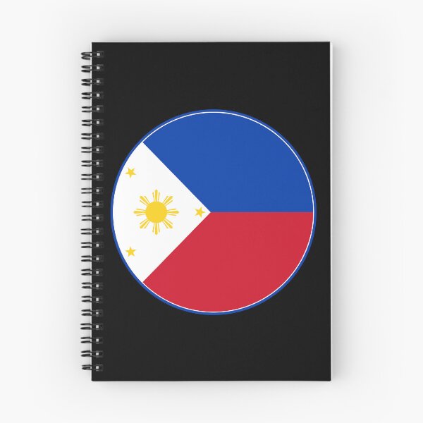 Item preview, Philippines Flag Round Design designed and sold by NTGUILTY.