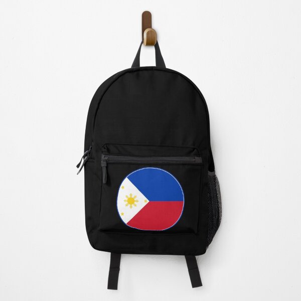 Item preview, Philippines Flag Round Design designed and sold by NTGUILTY.