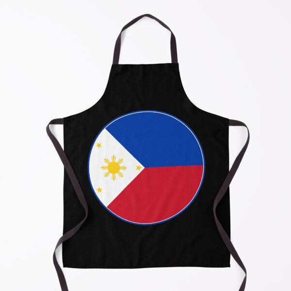 Item preview, Philippines Flag Round Design designed and sold by NTGUILTY.