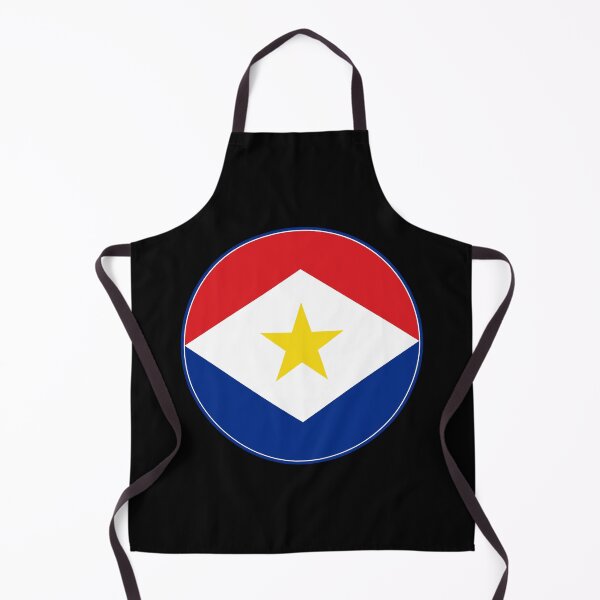 Item preview, Saba Flag Round Design designed and sold by NTGUILTY.