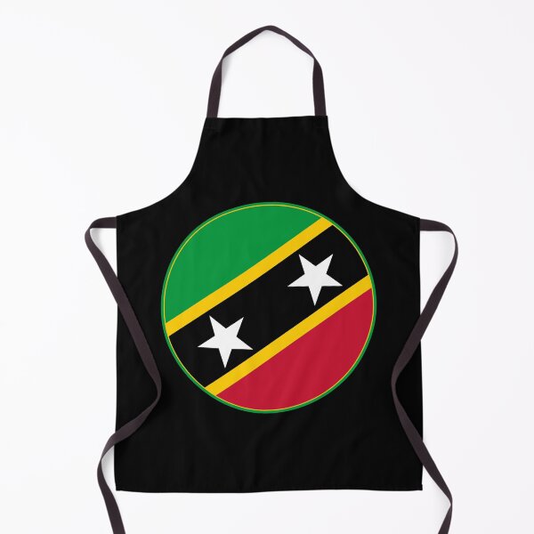 Item preview, Saint Kitts and Nevis Flag Round Design designed and sold by NTGUILTY.