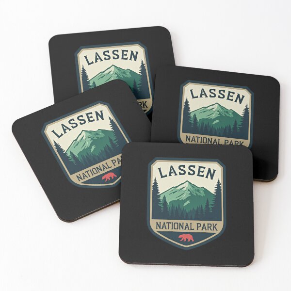 Item preview, Lassen Volcanic California Retro Scenic Wilderness Adventure designed and sold by Simsimah26Parks.