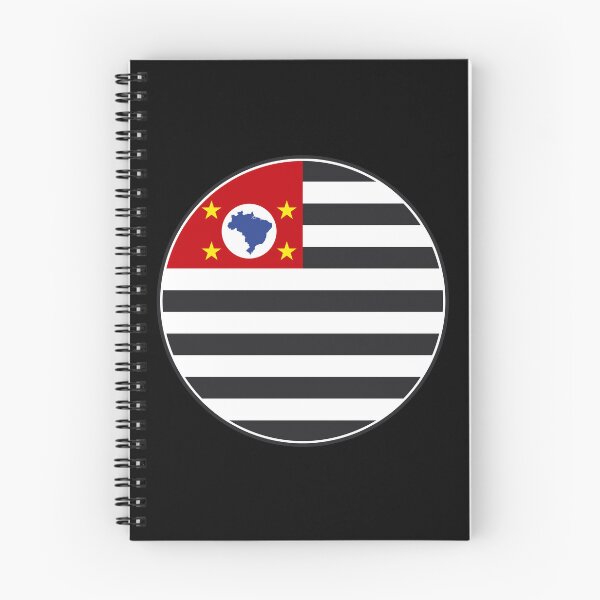 Item preview, Sao Paulo Flag Round Design designed and sold by NTGUILTY.