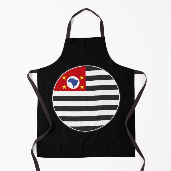 Item preview, Sao Paulo Flag Round Design designed and sold by NTGUILTY.