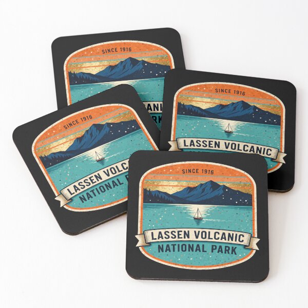 Item preview, Explore Lassen Volcanic California Vintage Outdoor Travel Escape designed and sold by Simsimah26Parks.