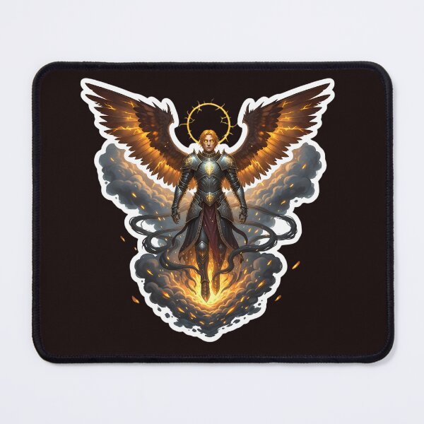 Item preview, Abaddon’s Flame — Fallen Angel of Light and Shadow designed and sold by Aileen404.