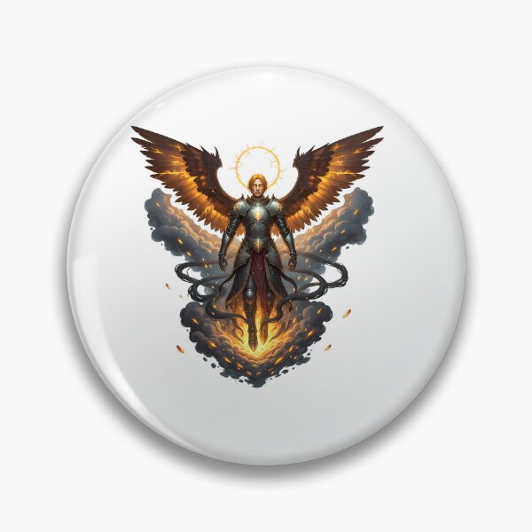 Item preview, Abaddon’s Flame — Fallen Angel of Light and Shadow designed and sold by Aileen404.