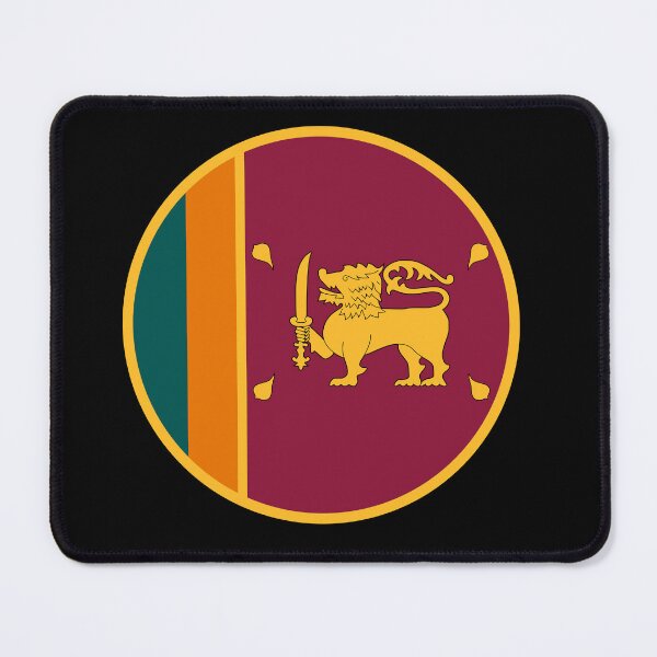 Item preview, Sri Lanka Flag Round Design designed and sold by NTGUILTY.
