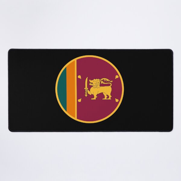 Item preview, Sri Lanka Flag Round Design designed and sold by NTGUILTY.
