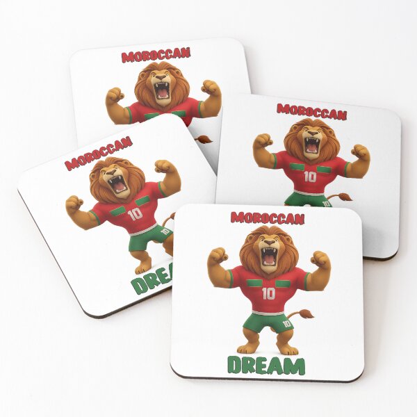 Item preview, Lion of Morocco Fan Designs designed and sold by TAKATAKATOUM.