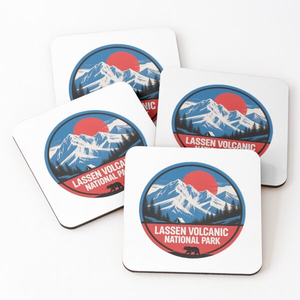 Item preview, Retro Lassen Volcanic National Park California Scenic Expedition designed and sold by Simsimah26Parks.