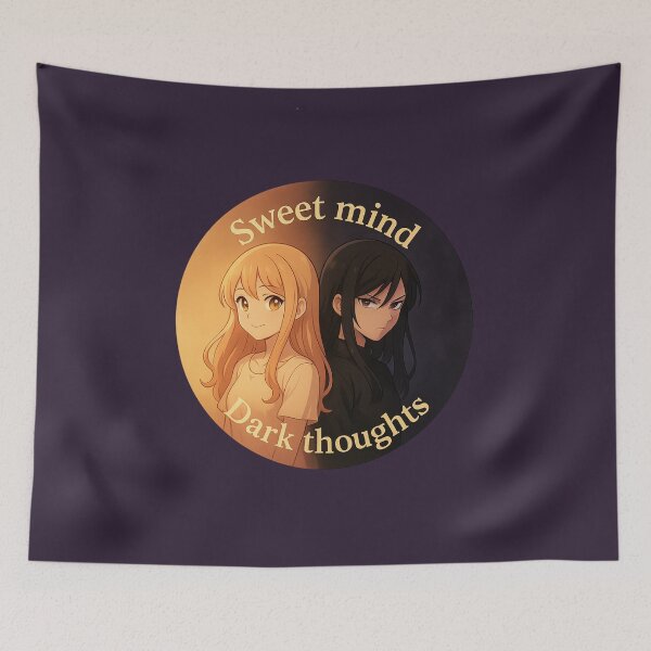 Item preview, Sweet Mind Dark Thoughts designed and sold by DesignShopAD.