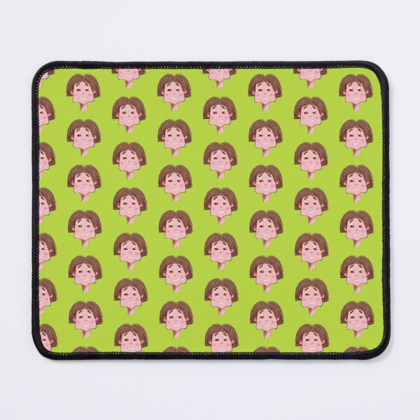 Item preview, Person with brown hair and pink face and icky face expression designed and sold by MonikaSimona.