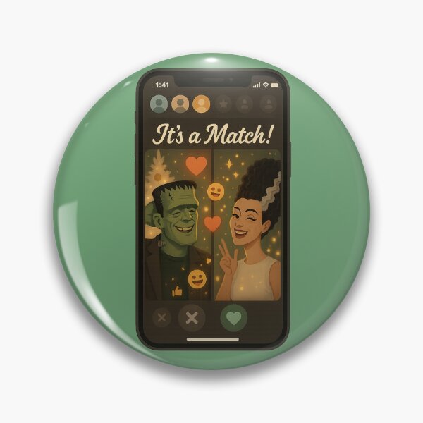 Item preview, “It’s a Match!” (Modern Edition | Electric Decades Collection) designed and sold by Theme Snark.
