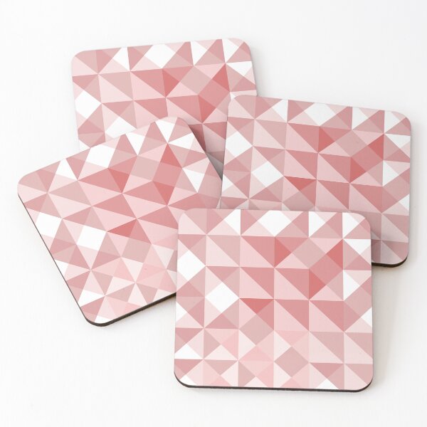 Item preview, Ordernary Rosé - geometric pattern in soft pink tones designed and sold by EMJAYHeiss.
