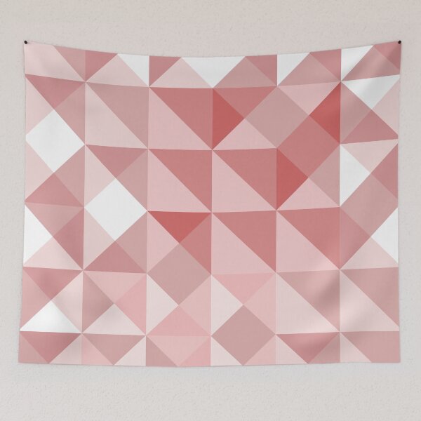 Item preview, Ordernary Rosé - geometric pattern in soft pink tones designed and sold by EMJAYHeiss.