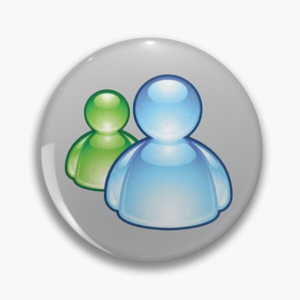 Item preview, MSN Messenger Logo – 2000s Internet Nostalgia | Retro Chat Aesthetic designed and sold by SimplyJasper.