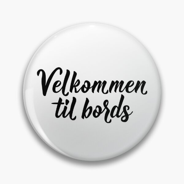 Item preview, Velkommen til bords. Norwegian text: Welcome to the table. designed and sold by pidzam4e.
