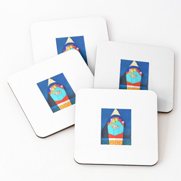 Item preview, Frogs In Bed With Breakfast  designed and sold by Joelliaopez.